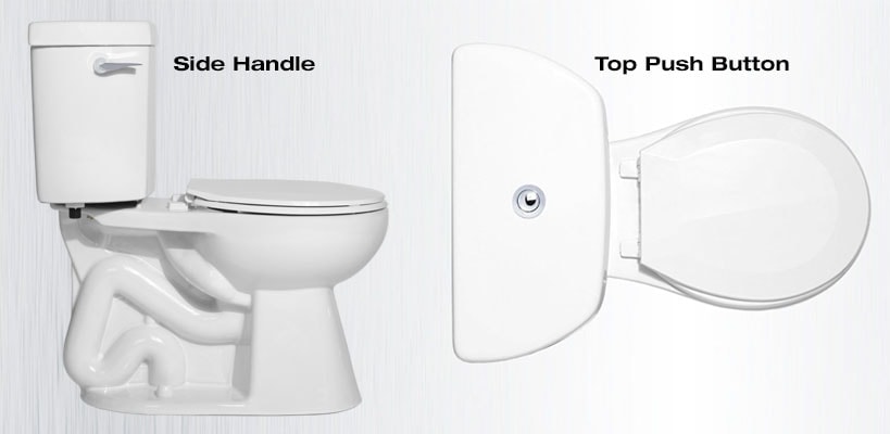 Side Handle Or Top Push-Button