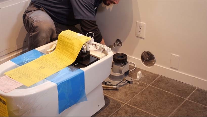 Smart Toilet Installation
