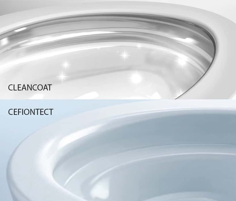 CEFIONTECT versus CLEANCOAT Glaze