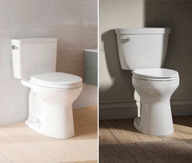 TOTO DRAKE versus KOHLER CIMARRON