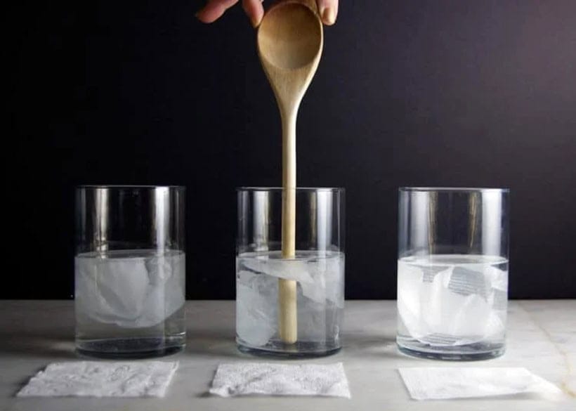 Toilet Paper Dissolving Test